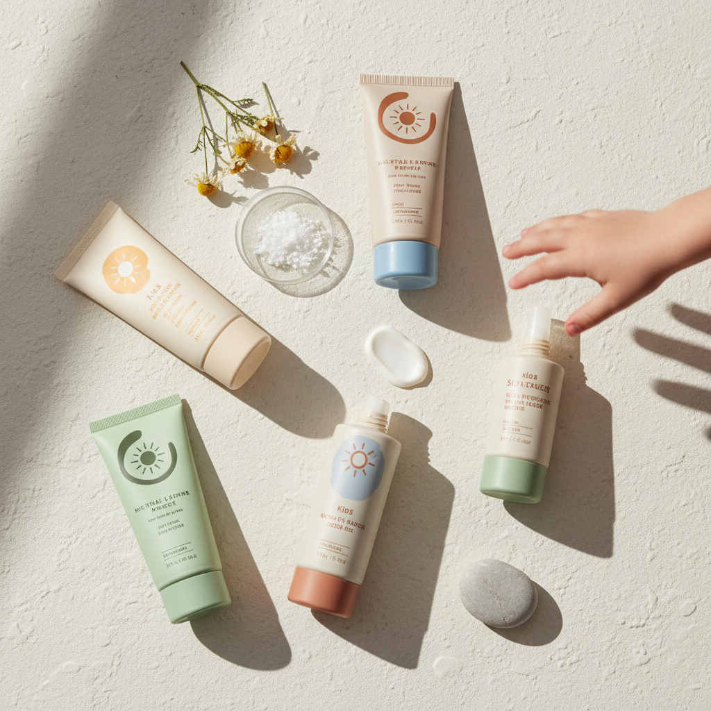 Are Homosalate & Octocrylene Safe in Kids' Sunscreens